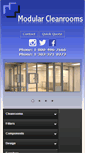 Mobile Screenshot of modularcleanrooms.com